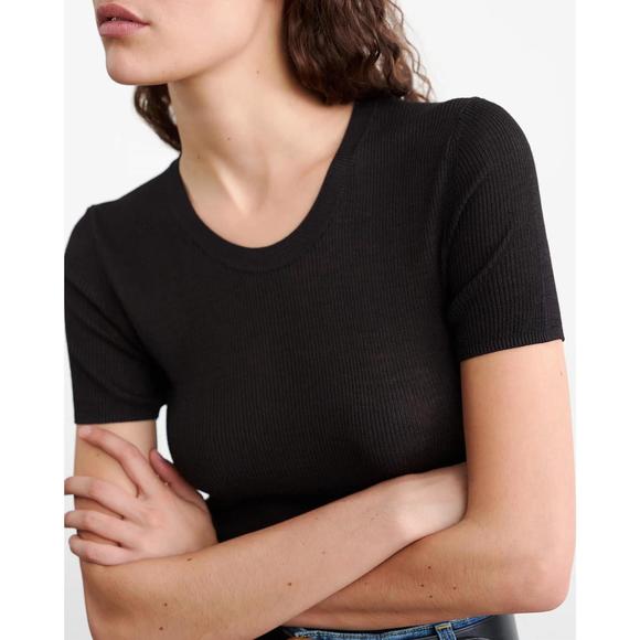 NEW NILI LOTAN araceli sweater in black - Picture 4 of 4